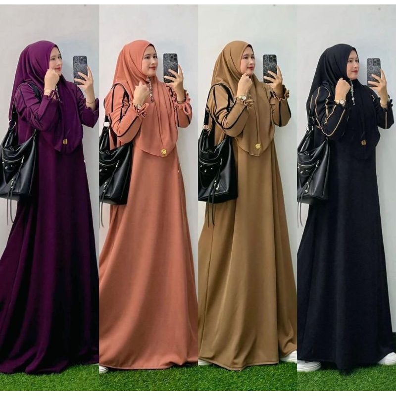 Gamis Set Hijab Devina