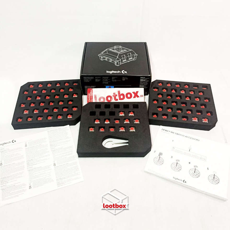 Keyboard Switch Mechanical Logitech GX Red Kit - SECOND
