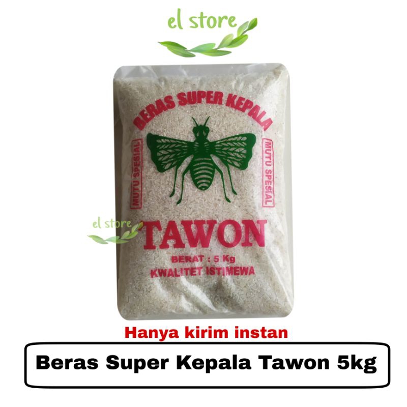 

Beras Super Kepala Tawon 5kg