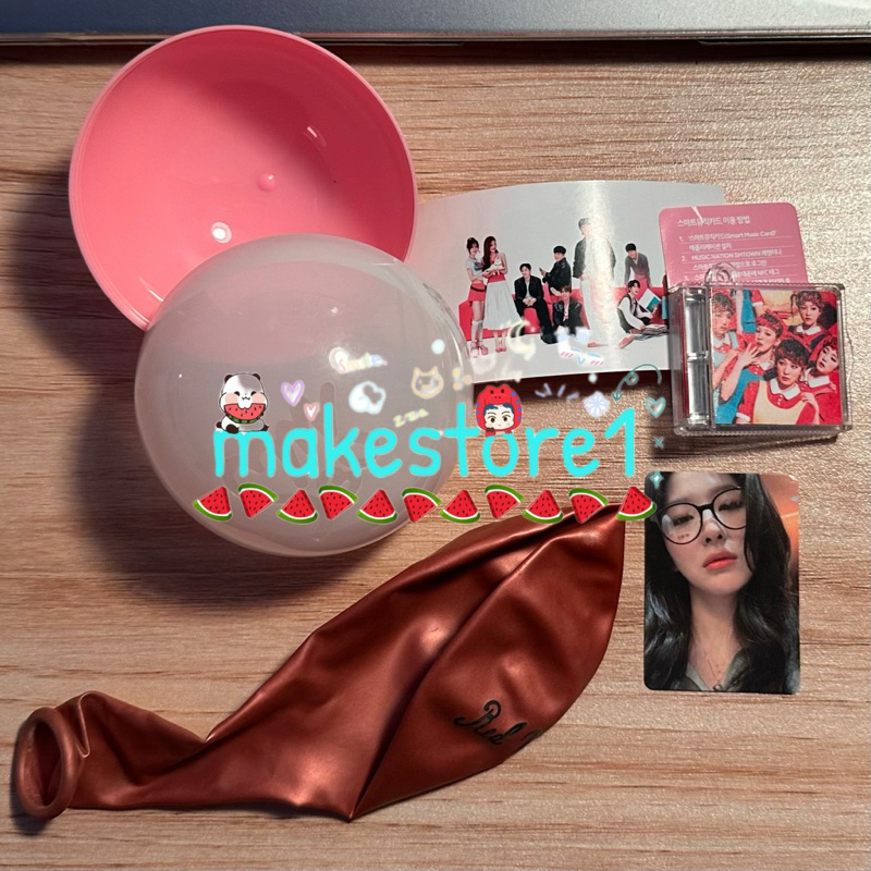 red velvet seulgi smtown time capsule fullset photocatd sm mini balon official rv