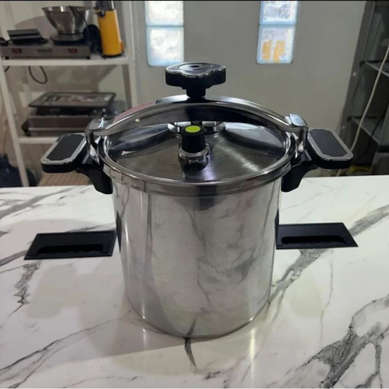 Panci Presto Idealife PC-1201 12L Bahan Aluminium & Pegangan Bakelite