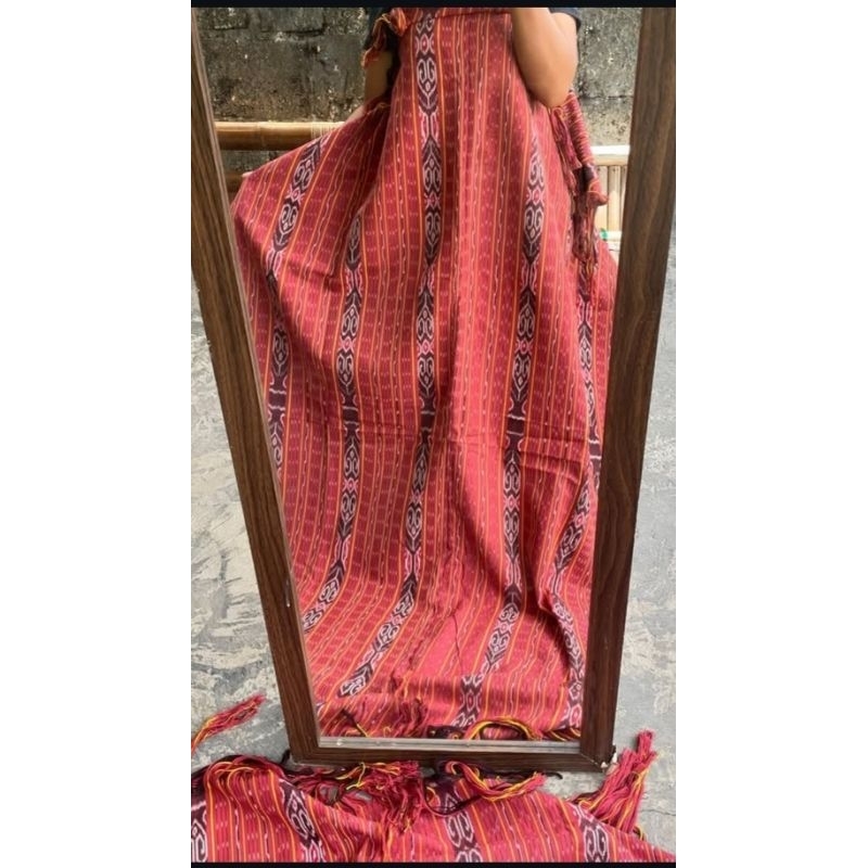 Tenun Ikat Biboki - Pewarna Alam, NTT (Original Premium)