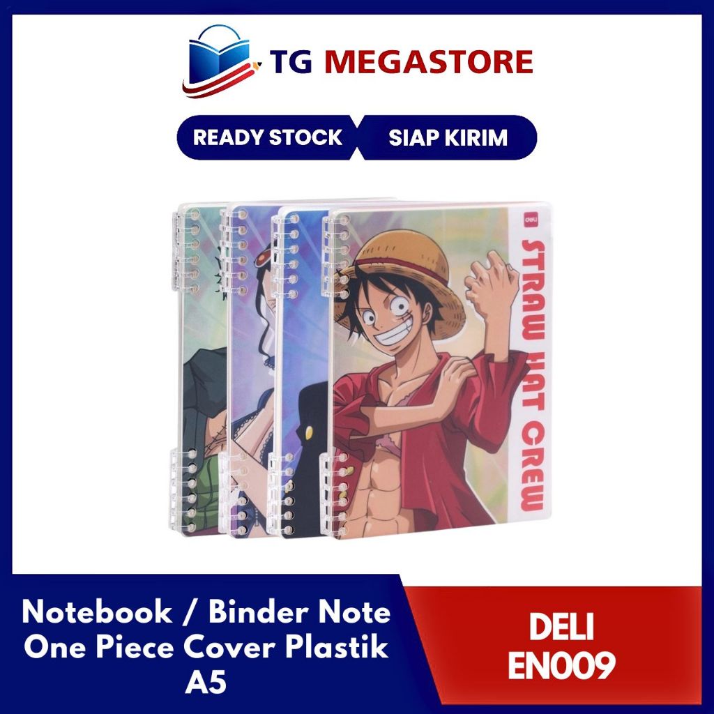

Notebook / Binder Note Deli One Piece Cover Plastik A5 - EN009
