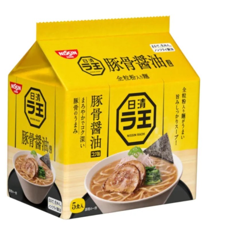 

Nissin Raoh Tonkotsu Shoyu Ramen 5P