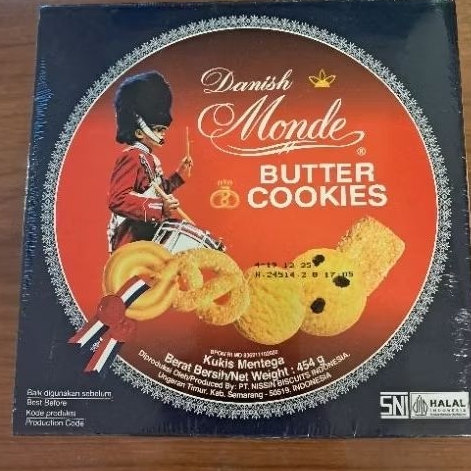 

Monde Butter Cookies Blue 454gr