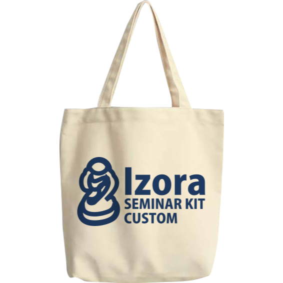 TOTEBAG CANVAS CUSTOM SABLON 35x40 cm - FULL COLOR