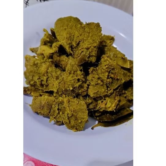 

Paru Ungkep dengan sambal