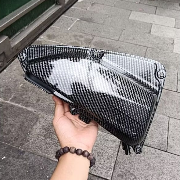 COVER TUTUP FILTER UDARA BEAT DELUXE BEAT NEW CARBON LOKAL