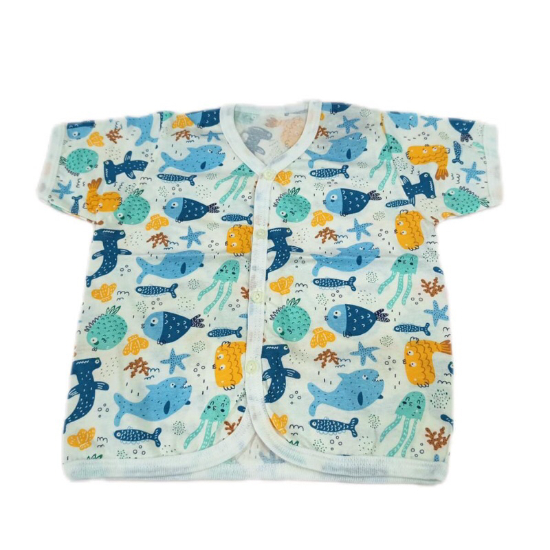 Ryan Collection Baju Pendek Bayi full motif (1pcs)