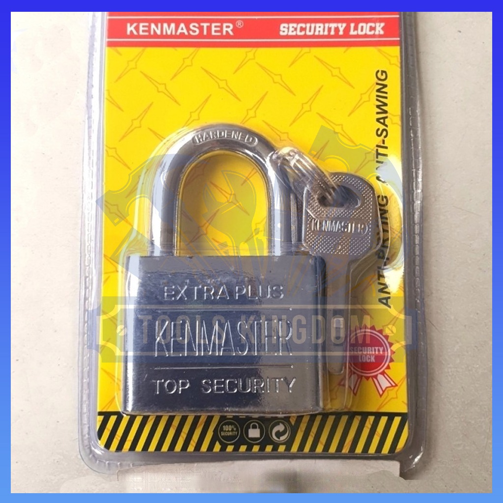 Gembok Nekel KENMASTER 50mm Pendek - KENMASTER Gembok Stainless - Gembok Anti Maling - Gembok Pagar 
