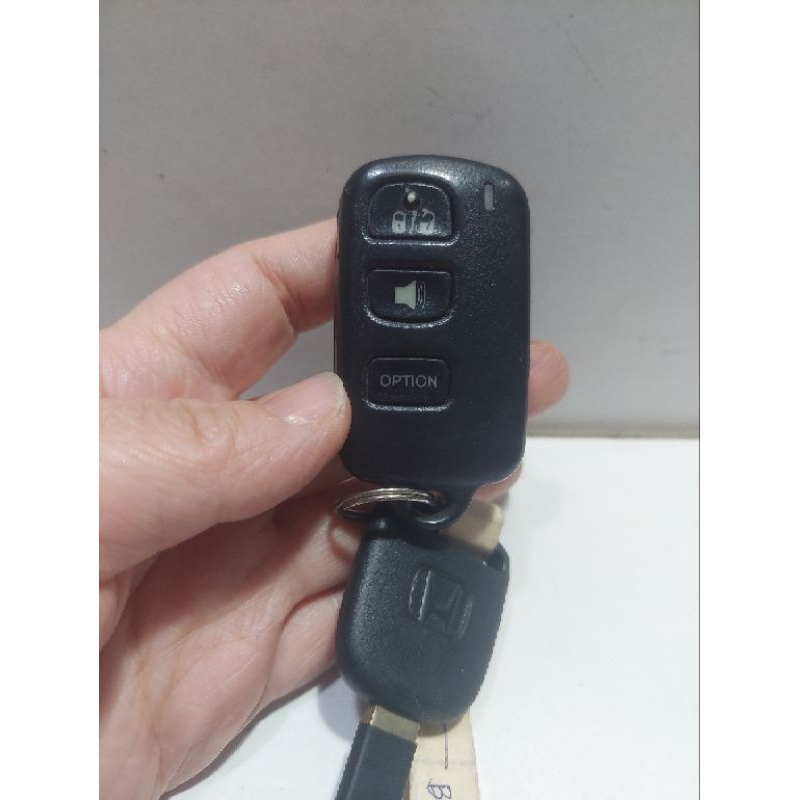KUNCI REMOTE + IMMOBILIZER TOMBOL 3 HONDA CRV 2002 2003 2004