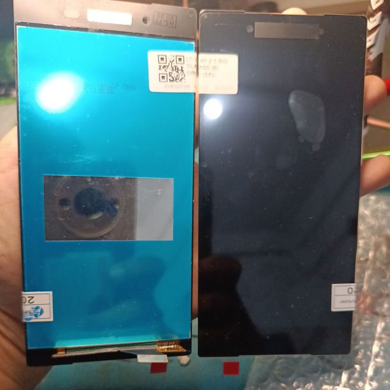 lcd Sony Xperia z5 big glass hitam
