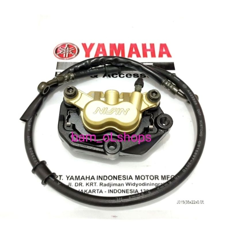 selang rem depan+kaliper depan Yamaha Nouvo z, Nouvo lele
