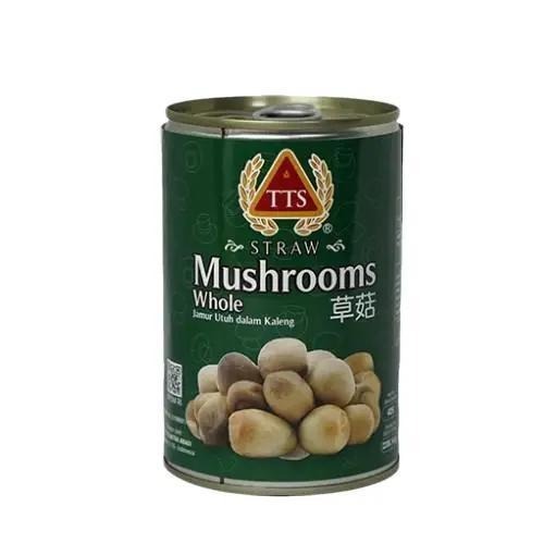 

Tts Straw Mushroom Whole Jamur Utuh Dalam Kaleng 425 Gram