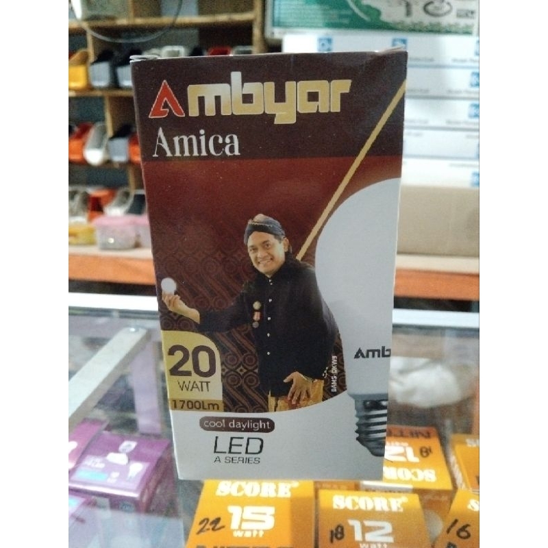 bohlam LED AMBYAR AMICA / Led Ambyar / Lampu