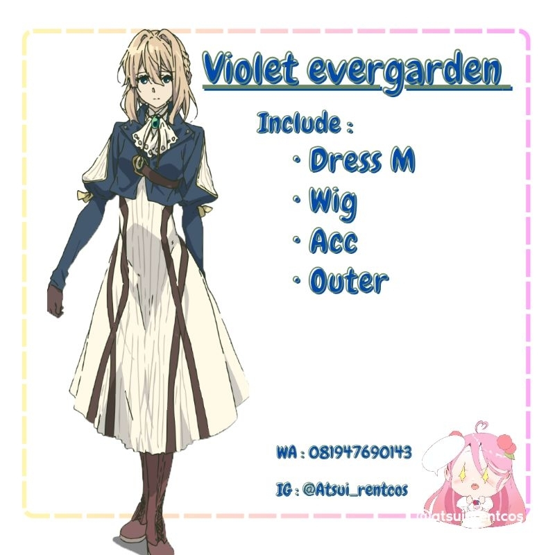 READY RENTAL COSPLAY VIOLET