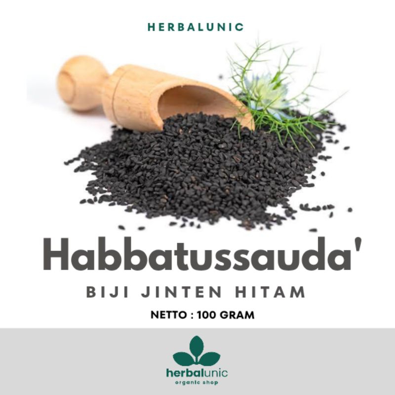 

Herbalunic Habbatussauda Serbuk 100 gram