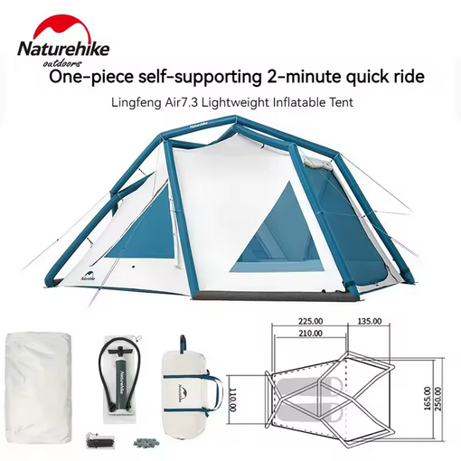 TENDA INFLATABLE AIR 7.3 NATUREHIKE CNK2300ZP012