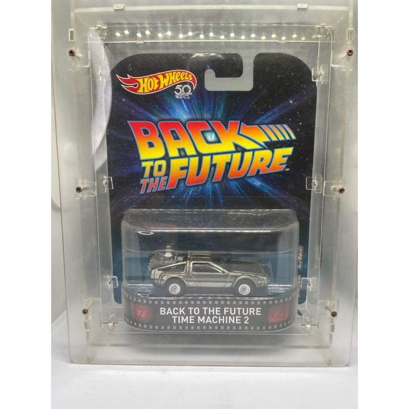 Hotwhells Retro Back To the future Time Machine 2 Include akrilik