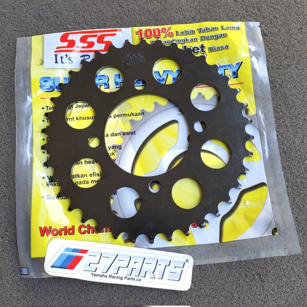 GEAR BELAKANG RX KING SSS HITAM GEAR BELAKANG SSS RX KING HITAM