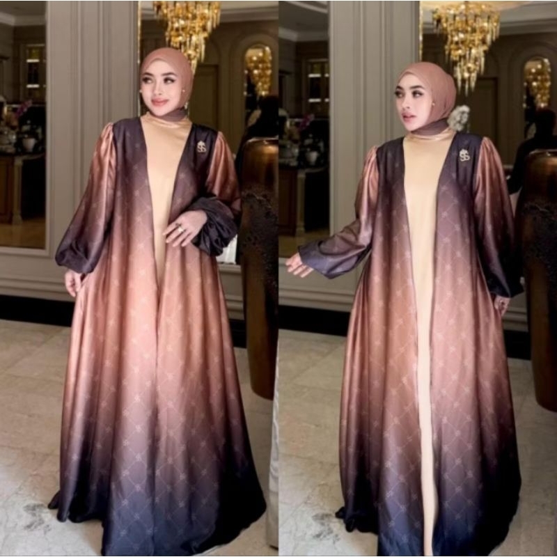 GAMIS SET HIJAB OUTER SHELLASAUKIA