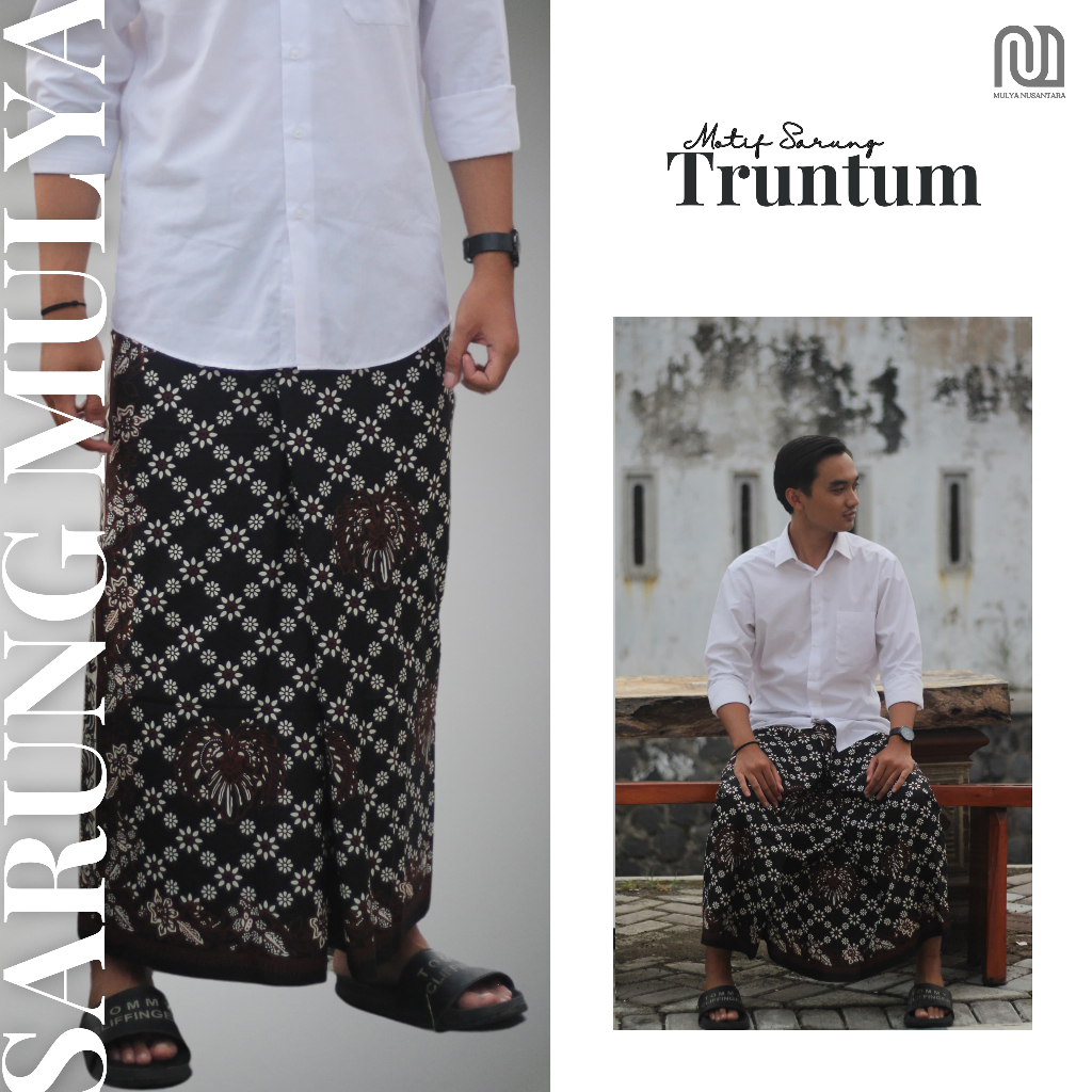 Sarung Batik Pekalongan Motif Truntum Mulya Nusantara Bahan Katun