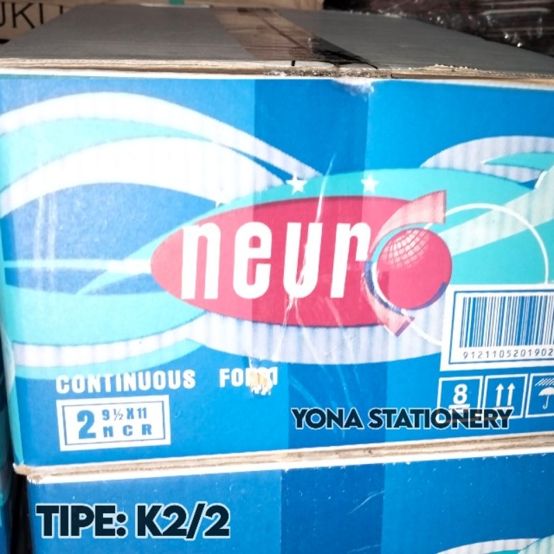 

NEURO - CONTINUOUS FORM 2 PLY 9 1/2"×11/2" (K2/2 NEURO) NCR
