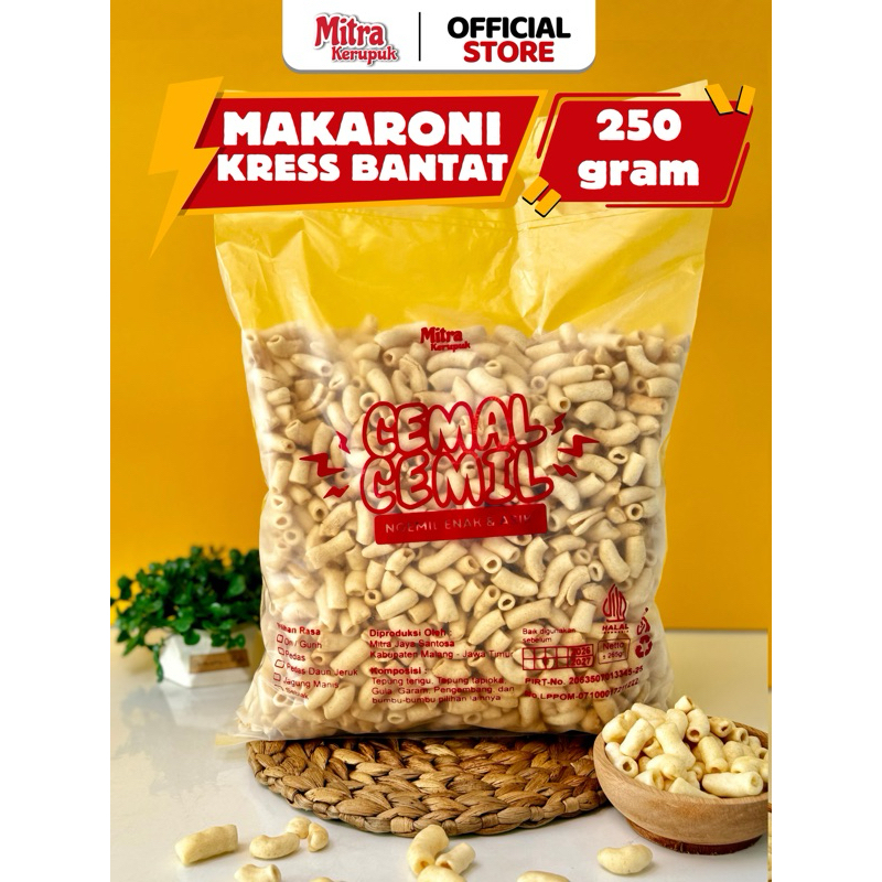 

Makaroni Premium Kemasan Family 250gram by Mitra Kerupuk