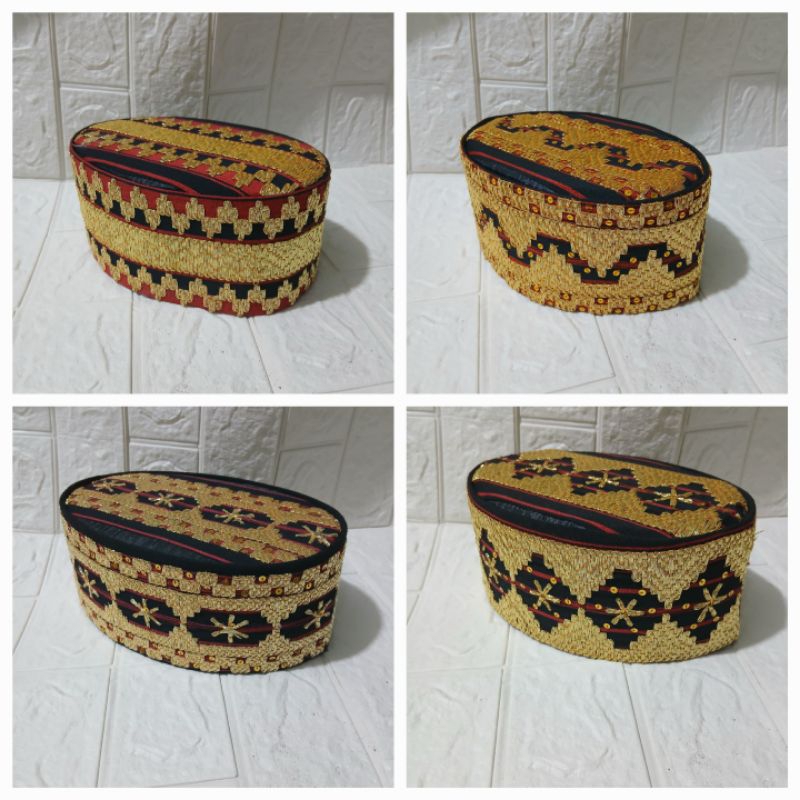 peci adat lampung / peci tapis / bisa cod