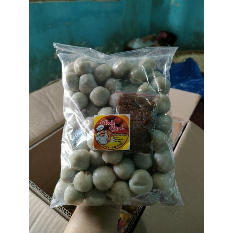 

Cilok mentah isi ayam