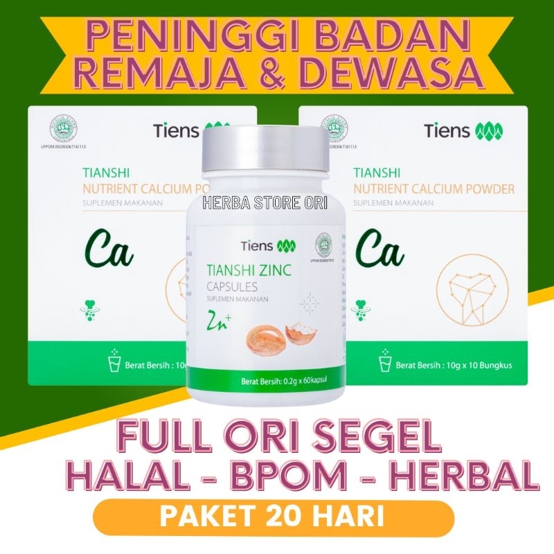 Tiens Susu Peninggi Badan Remaja & Dewasa Peninggi Badan Tiens Obat Peninggi Badan Peninggi Badan De