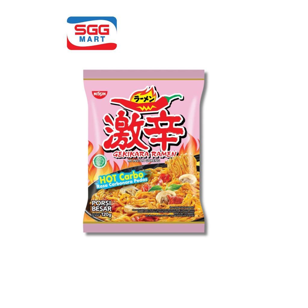 

Nisin Gekikara Ramen Hot Carbo 120gr [Porsi besar]