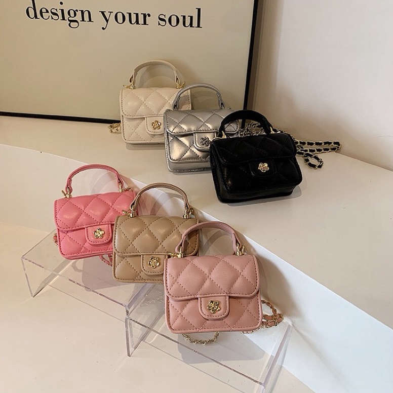 KODE V73S ZB5 Ashley Sling Bag  Tas selempang kecil anak tas jalan lucu cantik