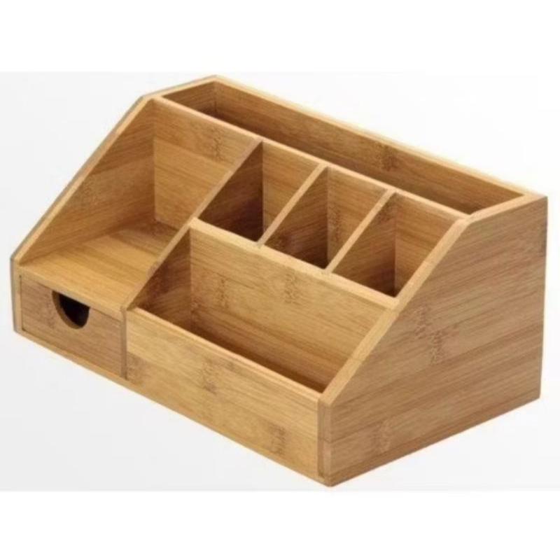 

Tempat pensil ATK kayu jati simpel
