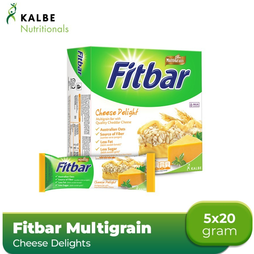 

FITBAR Cheese Multigrain Sereal Bar- Netto 5x20gr