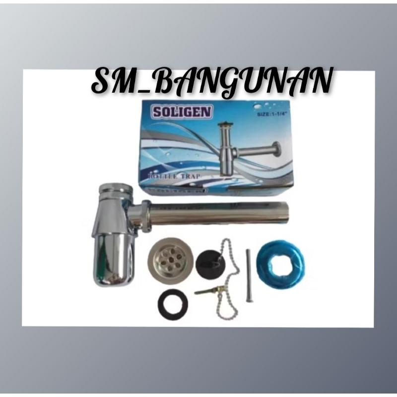 SIFON WASTAFEL SOLIGEN / SIFON PIPA PEMBUANGAN SOLIGEN / SIFON STAINLES