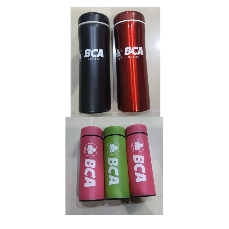 tumbler/termos/botol minus stainless steel/kaca BCA PRIORITAS