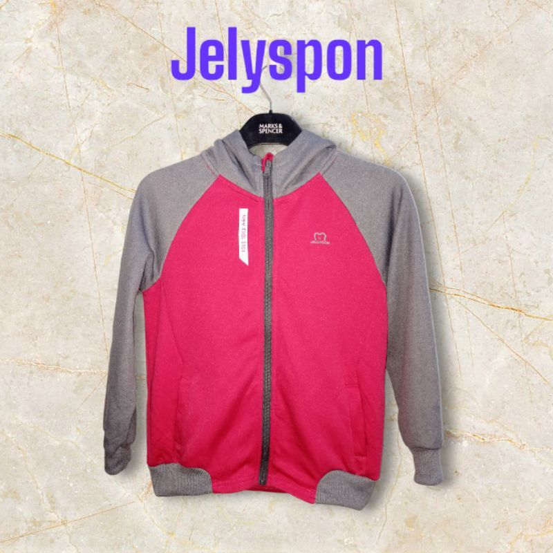 HOODIE ZIPER ANAK CEWEK ( second)