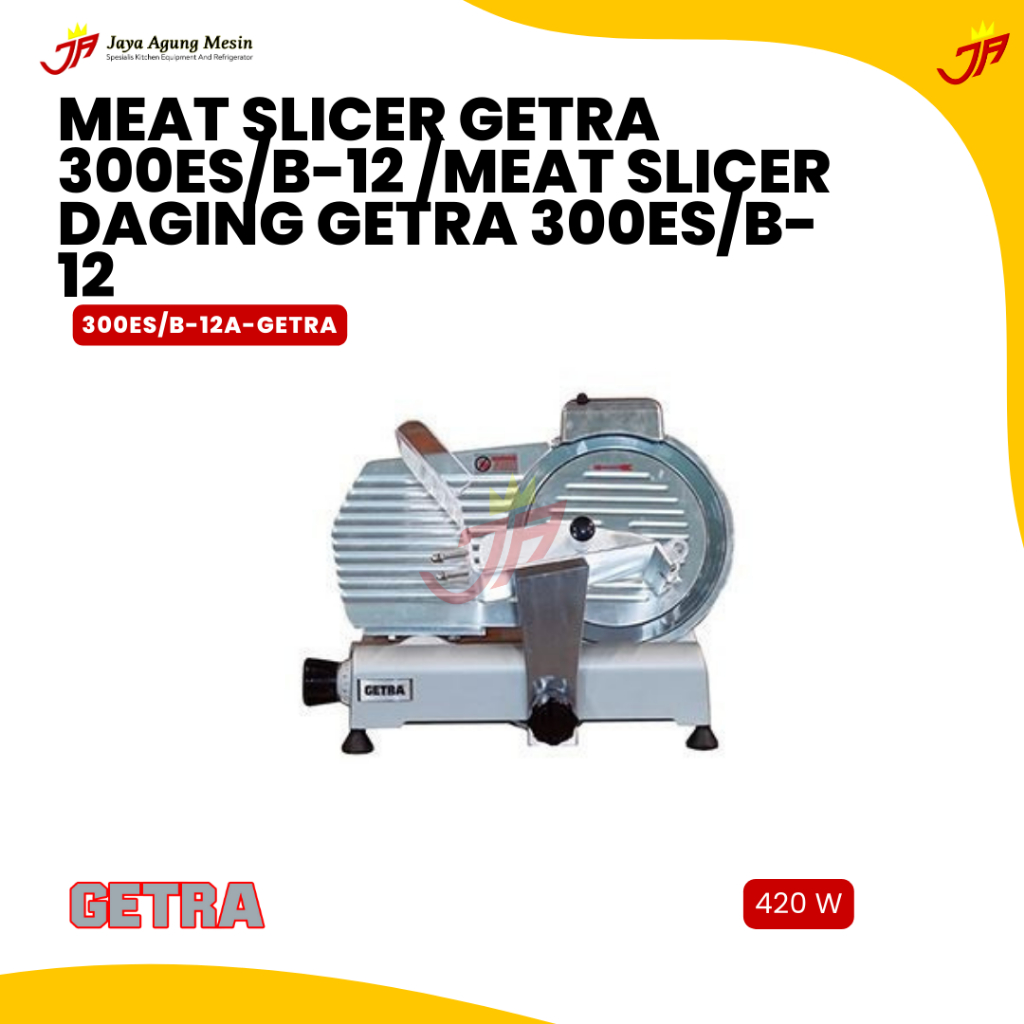 GETRA Meat Slicer 300ES/B-12 / Meat Slicer Daging 300ES/B-12