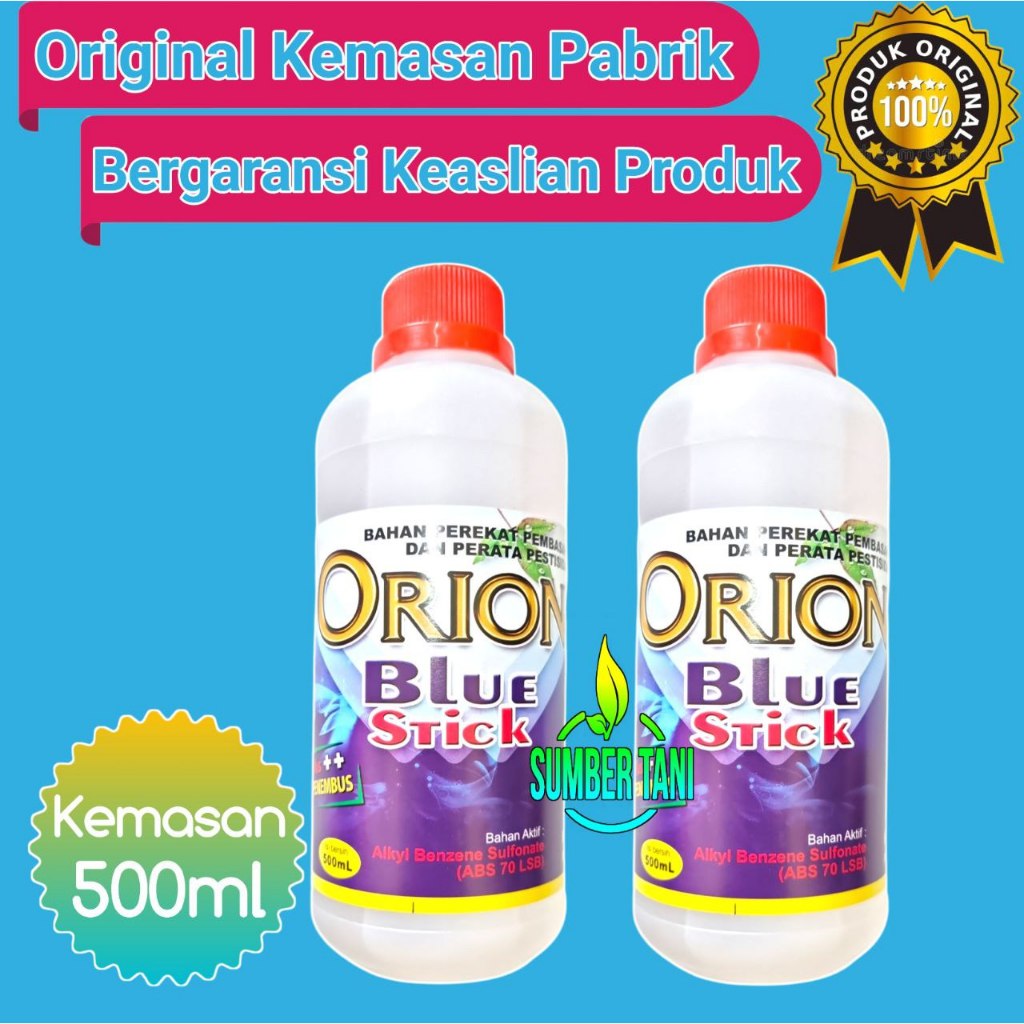 

ORION BLUE STICK 500ml | PEREKAT + PENEMBUS + PERATA