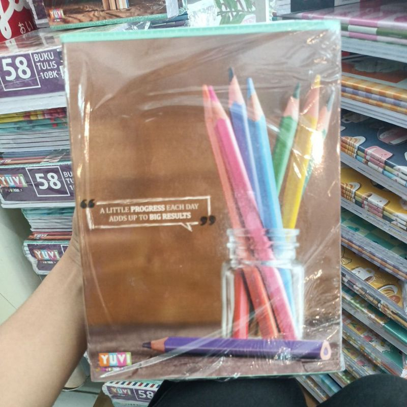 

Yuvi My Book Buku Tulis 58 Lembar - 1 pak isi 10 pcs