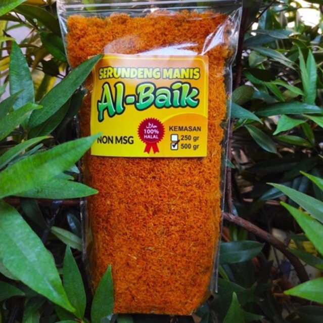 

serundeng non msg 250gr