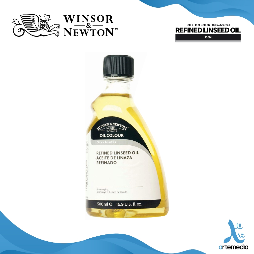 

Winsor & Newton Refined Linseed Oil Painting Medium Cat Minyak