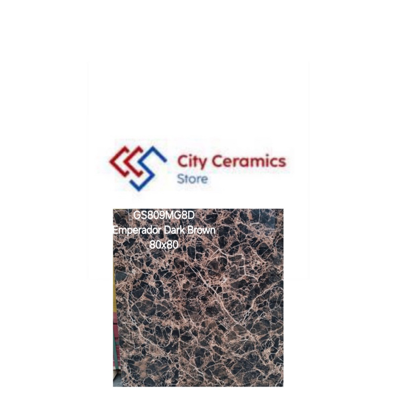 GRANIT GARUDA EMPERADOR DARK BROWN 80x80