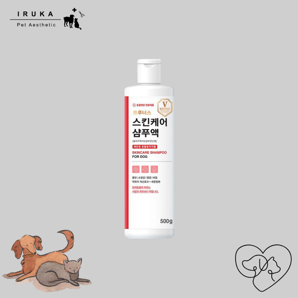 Shampoo Anjing Prunus Skin Care Shampoo for Dog with Skin Problem