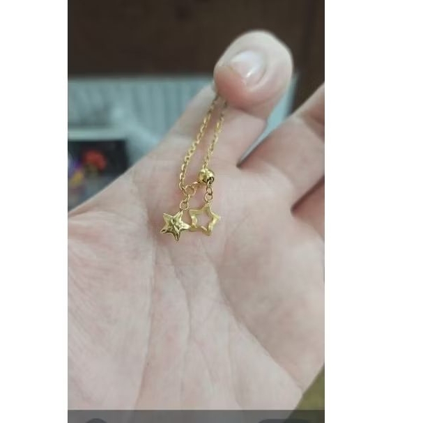 cincin serut millie molly emas asli mas kuning 375 besar kecil jumbo all size
