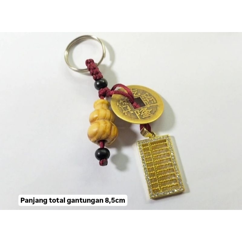 Gantungan Holo Sempoa Koin Cina (HSK01)