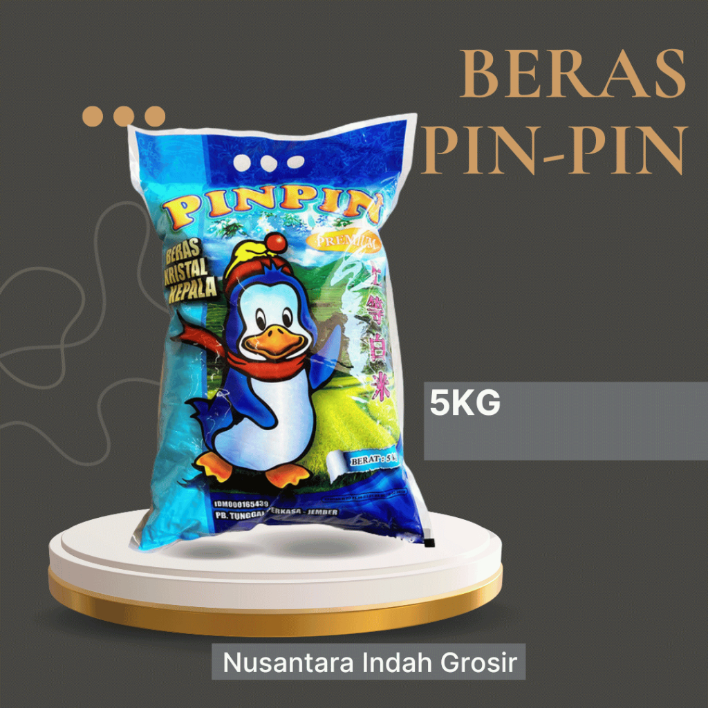 

BERAS LEGENDARIS PINPIN / PIN PIN KRISTAL KEPALA SUPER PREMIUM PUNEL 5kg