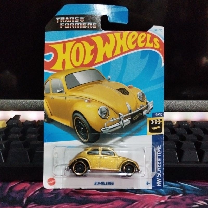 hot wheels bumblebee gold