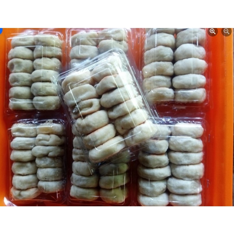 

Bakpian rasa kacang hijau, tape, pisang isi 10 pcs